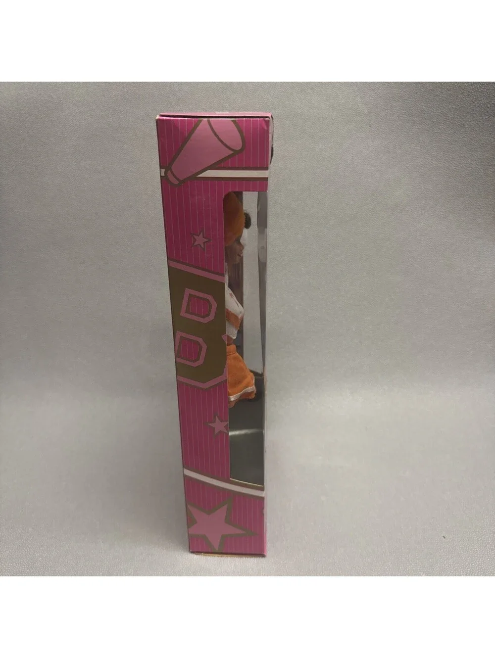 1997 University Of Tennessee Barbie Doll Volunteers Cheerleader Brown Hair Skin